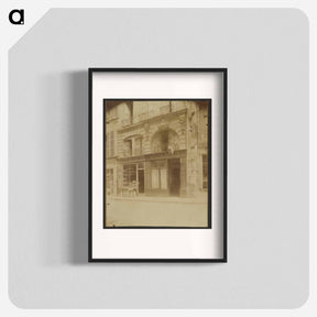 アートポスター-Ancien hôtel de Courville, Rue des Bons Enfants, 31
 - ウジェーヌ アジェ Poster.