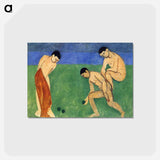 アートポストカード-Game of Bowls - アンリ マティス Postcard.