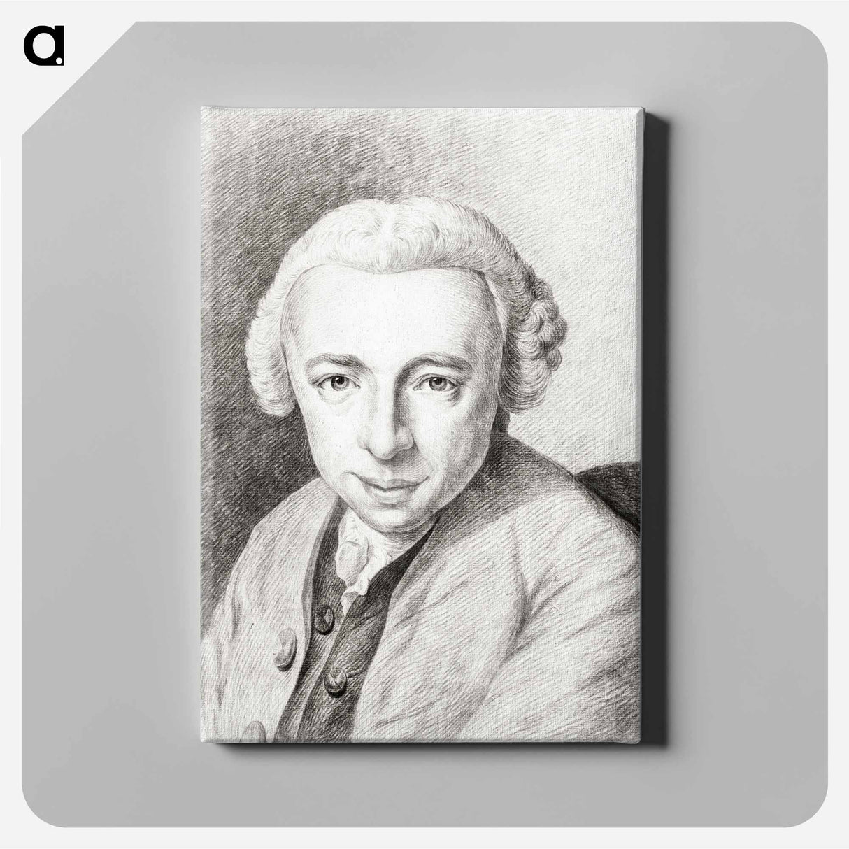 アートパネル-Portrait of Louis Metayer Phzn - ジャン ベルナール Canvas.