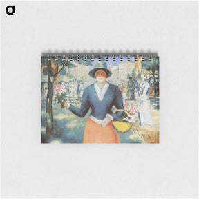 アートメモ帳-Flowergirl - カジミール マレーヴィチ Memo.