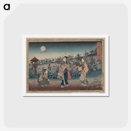 アートポストカード-Jūgo
 - 歌川 国貞 Postcard.