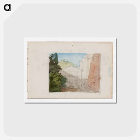 アートポストカード-(unknown)part of a sketchbook - アルバート エーデルフェルト Postcard.