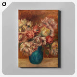 アートパネル-Flowers in a Green Vase
 - バーンズ・コレクション Canvas.
