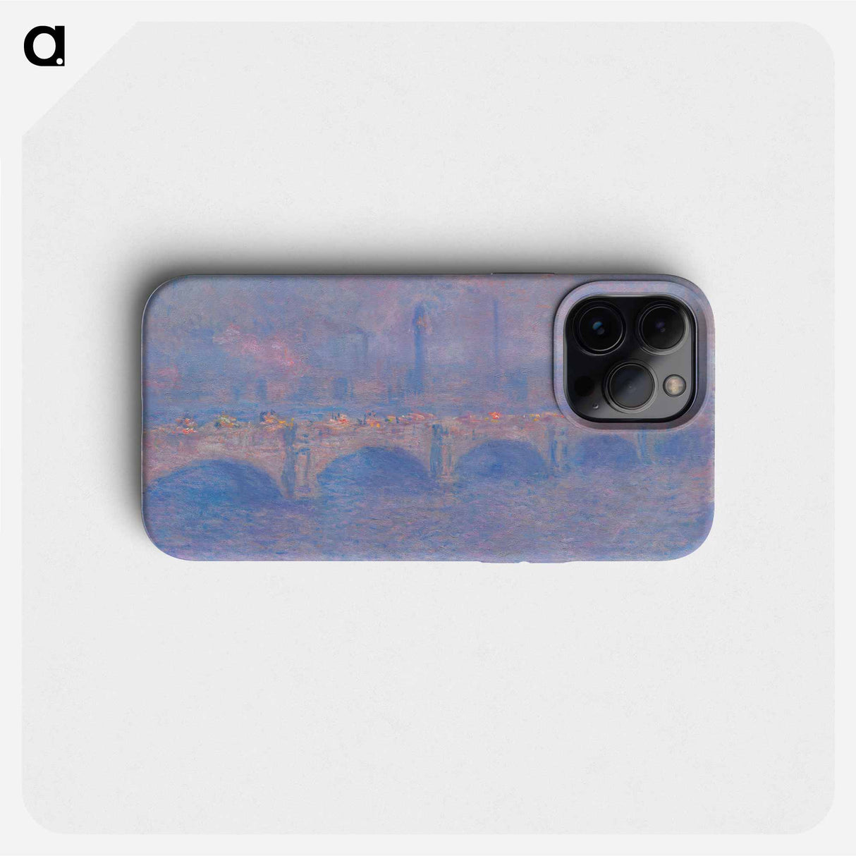 Waterloo Bridge, Sunlight Effect - Claude Monet Phone Case.