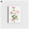 アートメモ帳-Scarlet and Variegated Geranium
 - クリーブランド美術館 Memo.