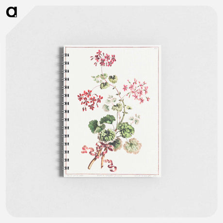 アートメモ帳-Scarlet and Variegated Geranium
 - クリーブランド美術館 Memo.