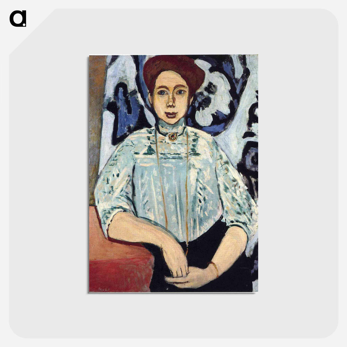 アートポストカード-Greta Moll - アンリ マティス Postcard.