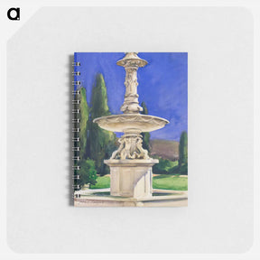 アートメモ帳-Marble Fountain in Italy - ジョン シンガー サージェント Memo.
