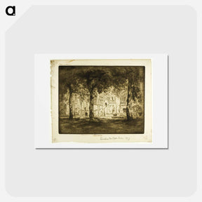 アートポストカード-Lincoln's Inn Fields
 - ジョセフ ペネル Postcard.
