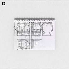 アートメモ帳-Illustrations on Correct Proportions of Human Anatomy
 - 国立医学図書館 Memo.
