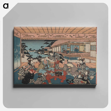 アートパネル-Dai Shichi
 - 歌川 国貞 Canvas.