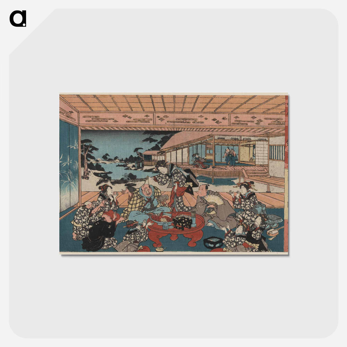 アートポストカード-Dai Shichi
 - 歌川 国貞 Postcard.