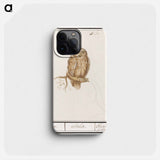 Eurasian Pygmy Owl - アンセルムス ボエティウス デ ブート Phone Case.