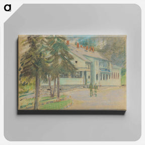 アートパネル-Barracks - アーノルド ピーター ワイズ クビンチャン Canvas.