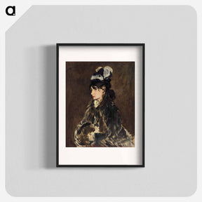 アートポスター-Berthe Morisot Painting
 - クリーブランド美術館 Poster.