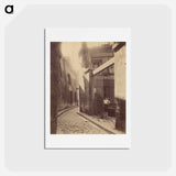 アートポストカード-Entrée du passage de la Réunion
 - ウジェーヌ アジェ Postcard.