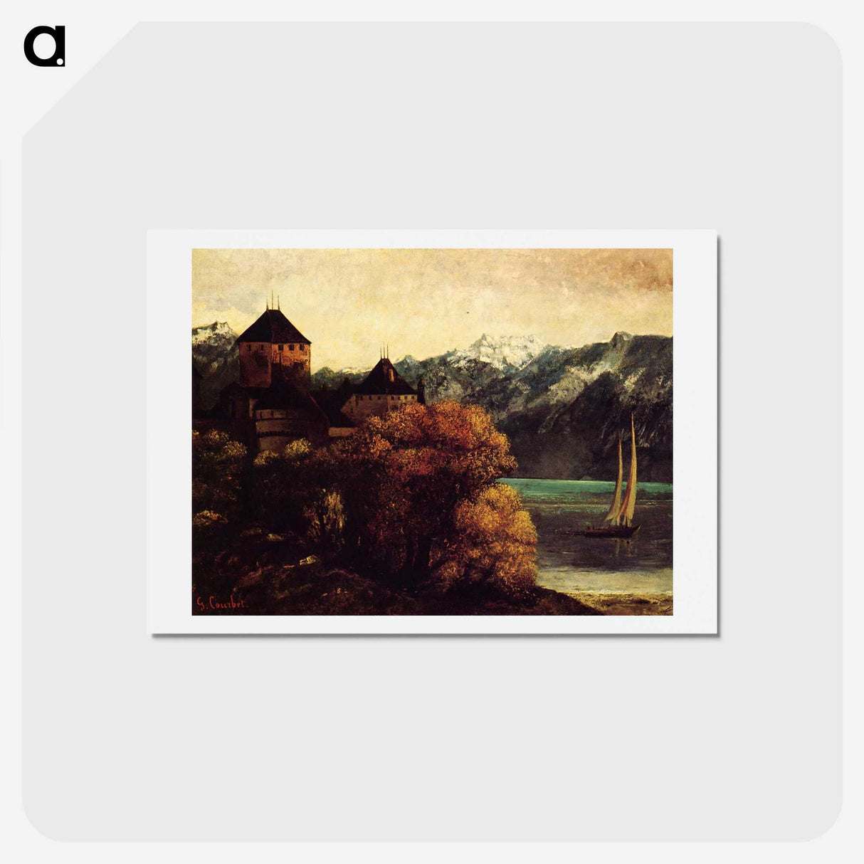 3-56_Gustave-Courbet_hagaki