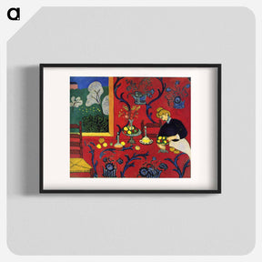 アートポスター-Harmony in Red - アンリ マティス Poster.