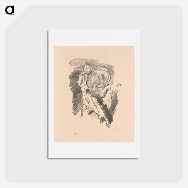 アートポストカード-Firelight: Joseph Pennell, No. 2
 - ジョセフ ペネル Postcard.
