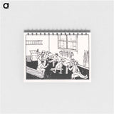 Boys at a workbench - ユリー デ フラーハ Memo.