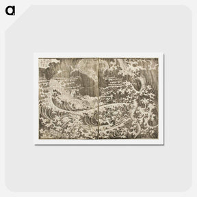 アートポストカード-The description you provided is empty, so there is no title to extract. Please provide a description with a title for extraction. - 葛飾 北斎 Postcard.