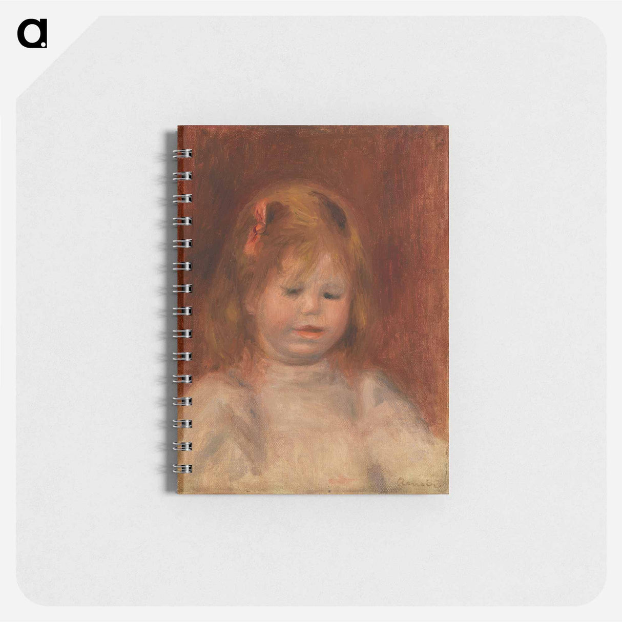 Portrait of Jean Renoir - ピエール オーギュスト ルノワール Memo.