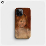 Portrait of Jean Renoir - ピエール オーギュスト ルノワール Phone Case.