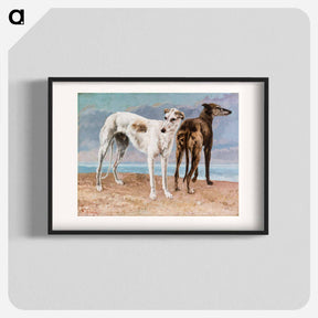 アートポスター-The Greyhounds of the Comte de Choiseul
 - セントルイス美術館 Poster.