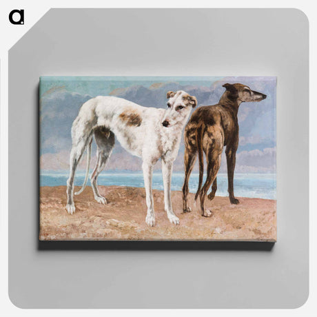 アートパネル-The Greyhounds of the Comte de Choiseul
 - セントルイス美術館 Canvas.