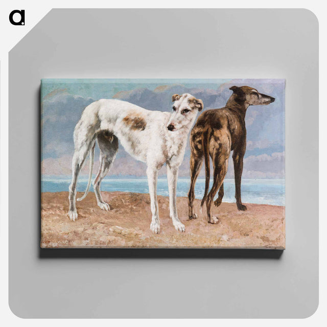 アートパネル-The Greyhounds of the Comte de Choiseul
 - セントルイス美術館 Canvas.