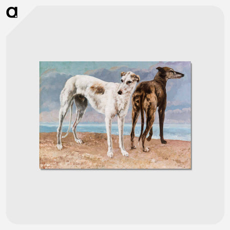 アートポストカード-The Greyhounds of the Comte de Choiseul
 - セントルイス美術館 Postcard.