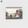 アートメモ帳-Duck from Birds of America
 - アメリカの鳥たち Memo.