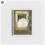 Witte duiven in venster - テオ ヴァン ホイテマ Memo.