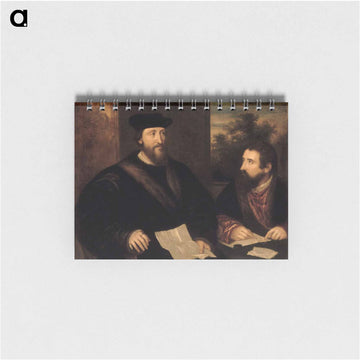 French Cardinal Georges d`Armagnac and his secretary G. Philandrier - ティツィアーノ ヴェチェッリオ Memo.
