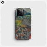 From the field of houses - アーノルド ピーター ワイズ クビンチャン Phone Case.