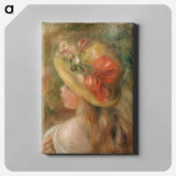 アートパネル-Young Girl with Hat
 - バーンズ・コレクション Canvas.