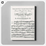 アートパネル-Boston Light Infantry Parade
 - ボストン公共図書館 Canvas.
