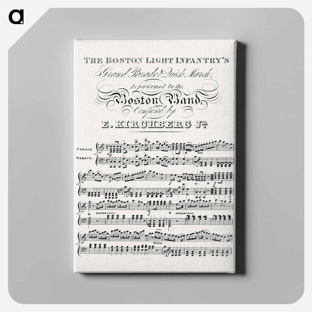 アートパネル-Boston Light Infantry Parade
 - ボストン公共図書館 Canvas.