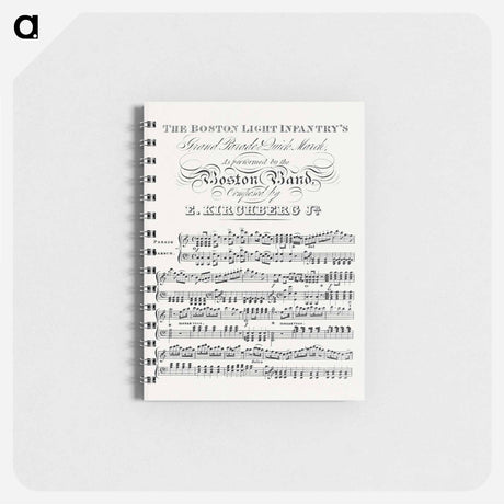 アートメモ帳-Boston Light Infantry Parade
 - ボストン公共図書館 Memo.