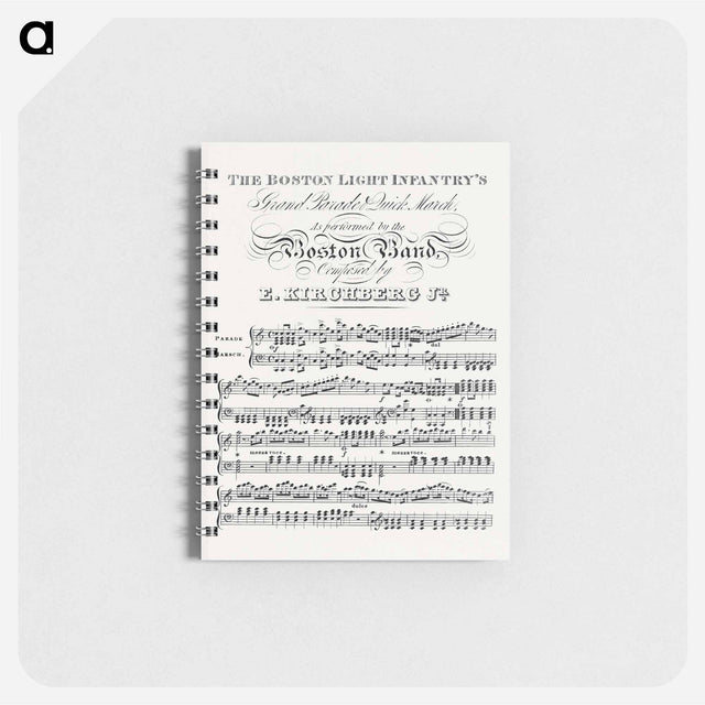 アートメモ帳-Boston Light Infantry Parade
 - ボストン公共図書館 Memo.