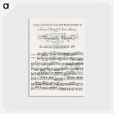 アートポストカード-Boston Light Infantry Parade
 - ボストン公共図書館 Postcard.
