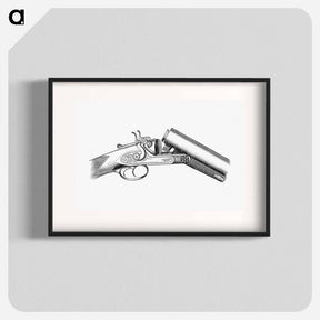 アートポスター-Vintage Gun Published by S.W. Burley
 - 大英図書館 Poster.