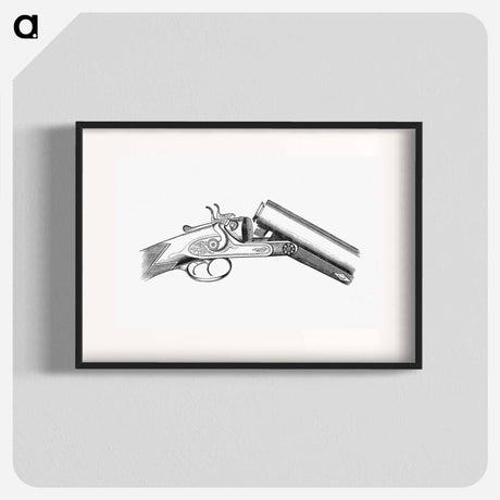 アートポスター-Vintage Gun Published by S.W. Burley
 - 大英図書館 Poster.