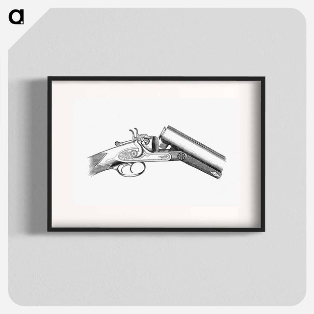 アートポスター-Vintage Gun Published by S.W. Burley
 - 大英図書館 Poster.