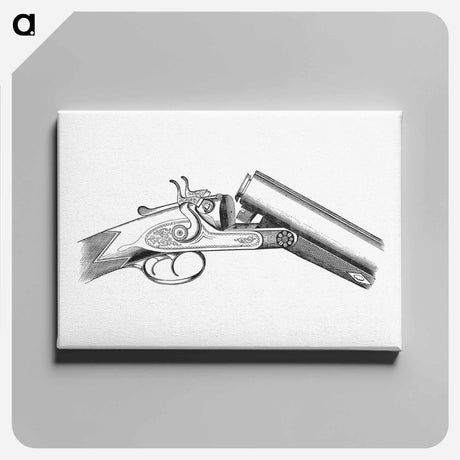 アートパネル-Vintage Gun Published by S.W. Burley
 - 大英図書館 Canvas.