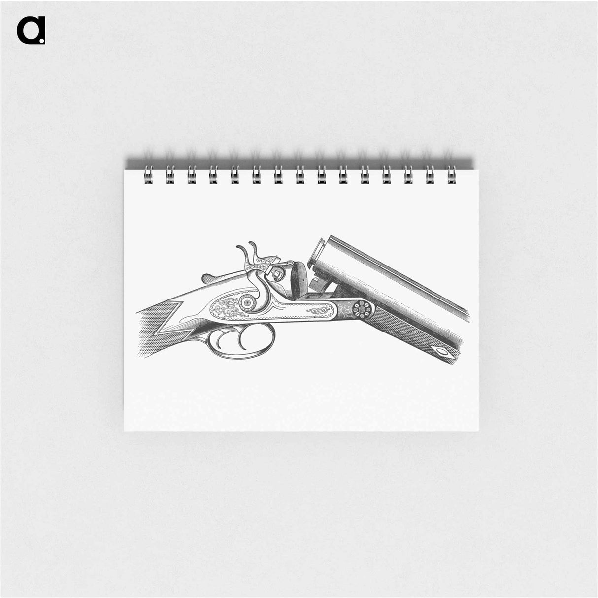 アートメモ帳-Vintage Gun Published by S.W. Burley
 - 大英図書館 Memo.