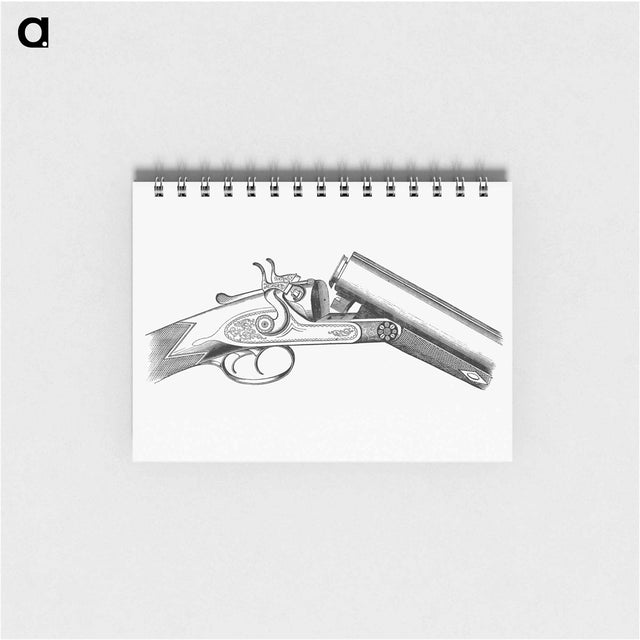 アートメモ帳-Vintage Gun Published by S.W. Burley
 - 大英図書館 Memo.