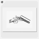 アートポスター-Vintage Gun Published by S.W. Burley
 - 大英図書館 Poster.