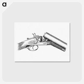 アートポストカード-Vintage Gun Published by S.W. Burley
 - 大英図書館 Postcard.