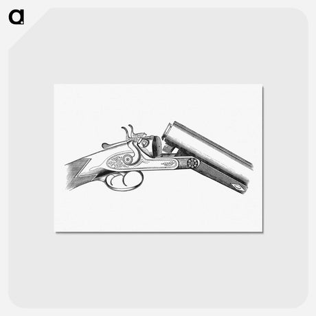 アートポストカード-Vintage Gun Published by S.W. Burley
 - 大英図書館 Postcard.